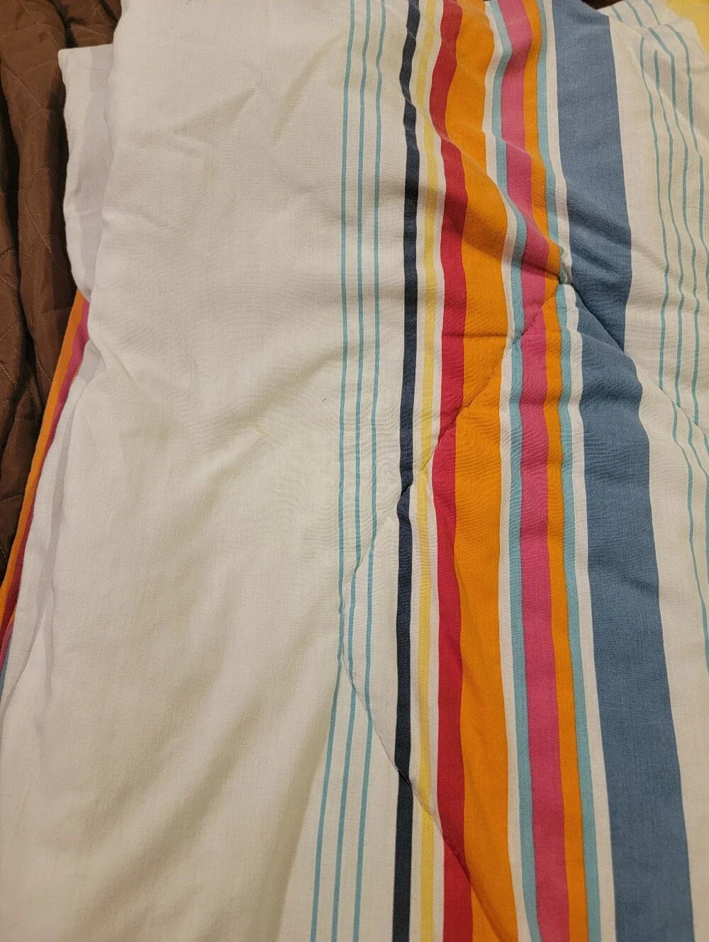 Multi-Color Striped Comforter - Bright Stripe Bedding